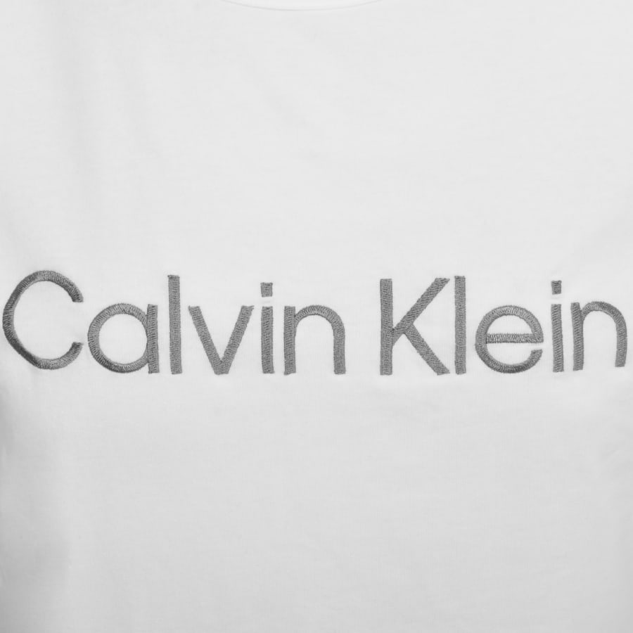 Calvin Klein Lounge Logo T Shirt White Mainline Menswear United States